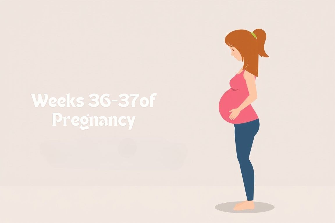Fully Developed Baby (Weeks 36 and 37 of Pregnancy)